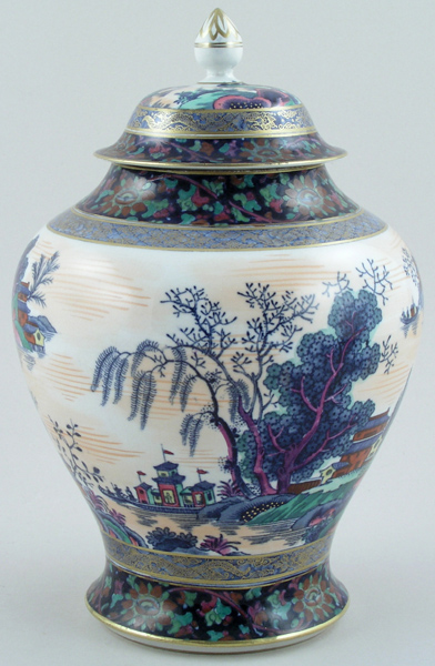 Vase with cover c1920s